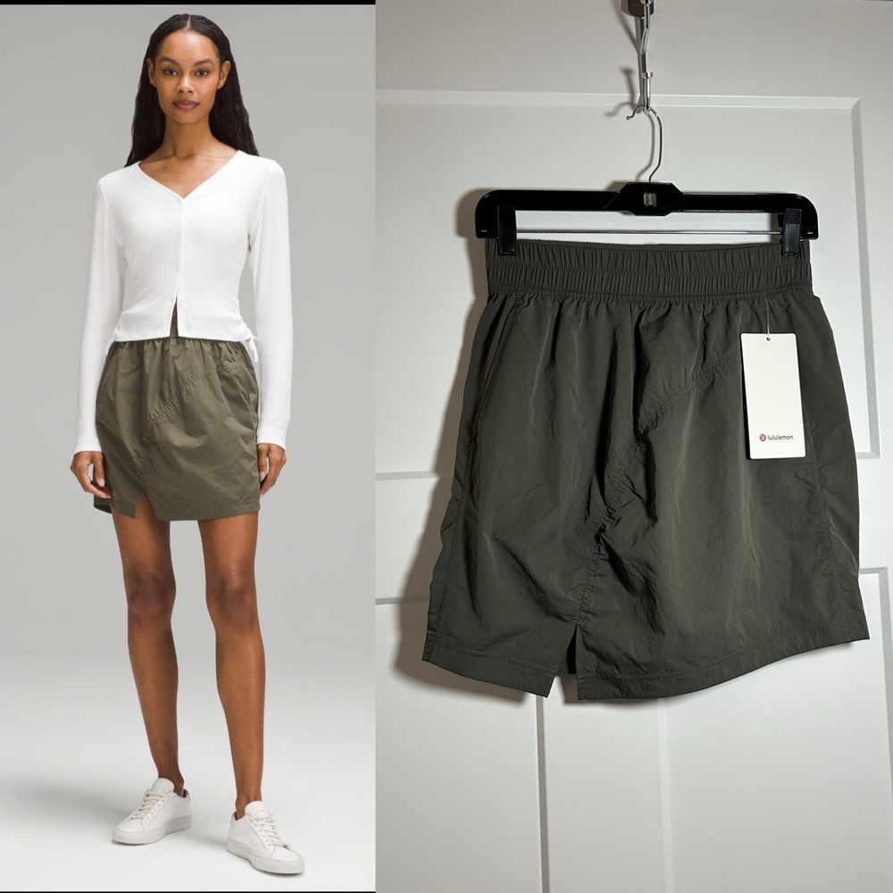 Lululemon high-rise mini skirt - New!